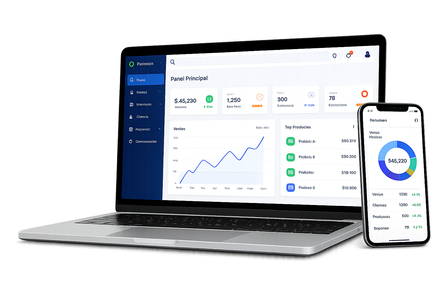 LPSoftware Dashboard